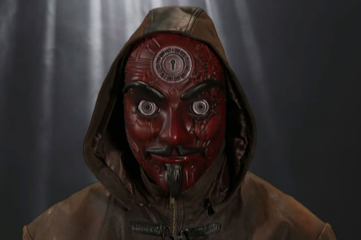 “Massive Brother” host Julie Chen Moonves reacts to being kidnapped by the Mastermind (unique)