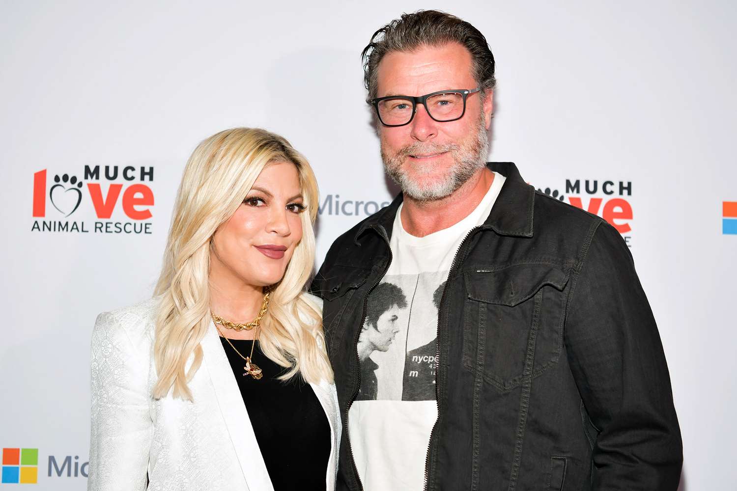 Tori Spelling says ex — and “90210” fan — Dean McDermott labored her character’s title in throughout intercourse: ‘My little Donna Martin’