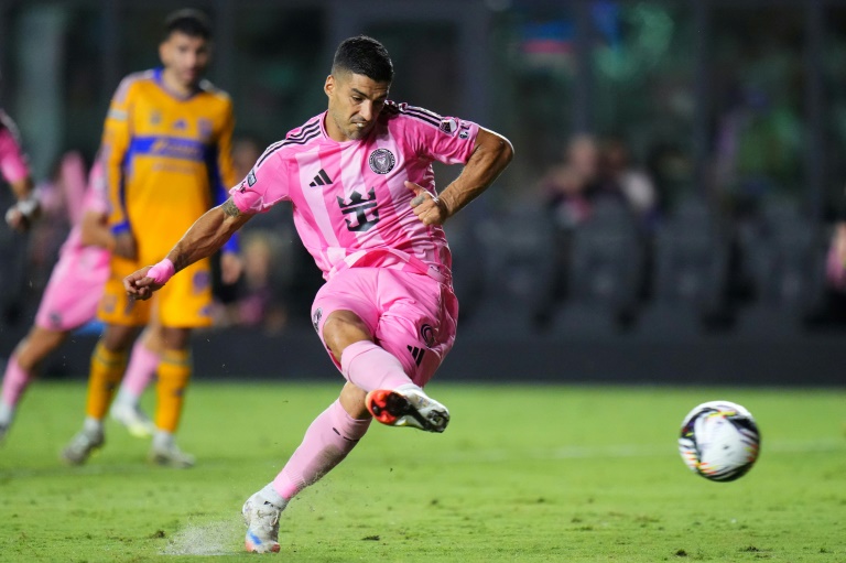 Suarez fills Messi void as Inter Miami beat Tigres 2-1