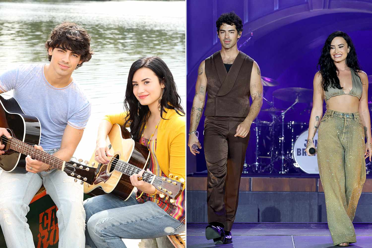 Demi Lovato and Joe Jonas stage shock “Camp Rock” reunion to kick off Jonas Brothers’ twentieth anniversary tour