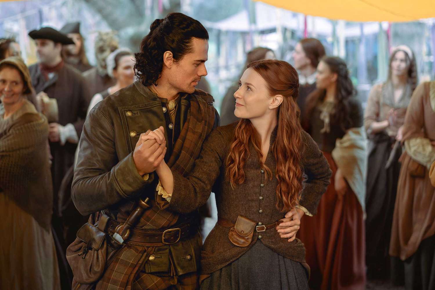 “Outlander: Blood of my Blood” stars weigh in on enormous Brian-Ellen second: ‘It adjustments them endlessly’