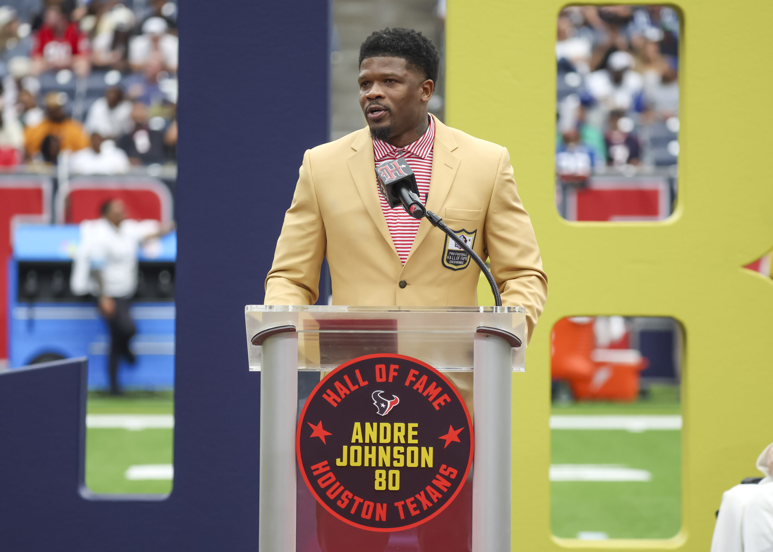 Texans legend Andre Johnson’s Corridor of Fame ring stolen after Houston-area dwelling burglarized