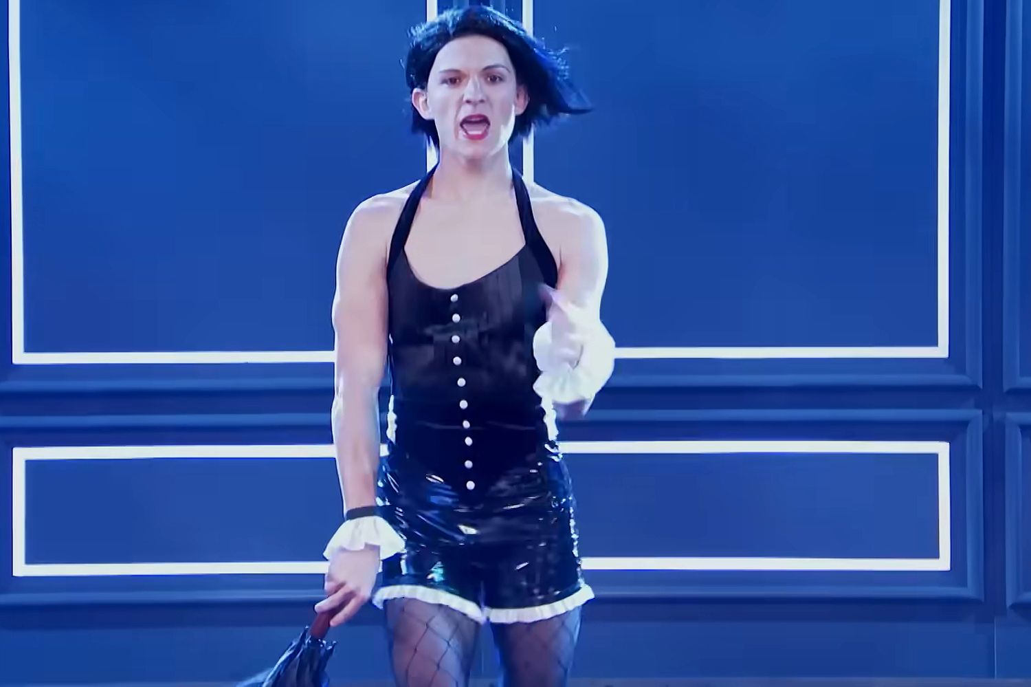 Tom Holland’s “Lip Sync Battle” fishnets have been his grandma’s, dad did not suppose it was ‘a good suggestion’