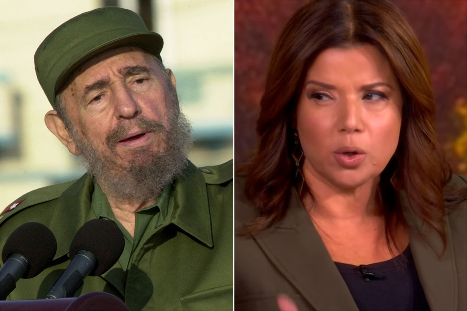 “The View”’s Ana Navarro calls herself out for dressing ‘like Fidel Castro’ whereas discussing dictatorships
