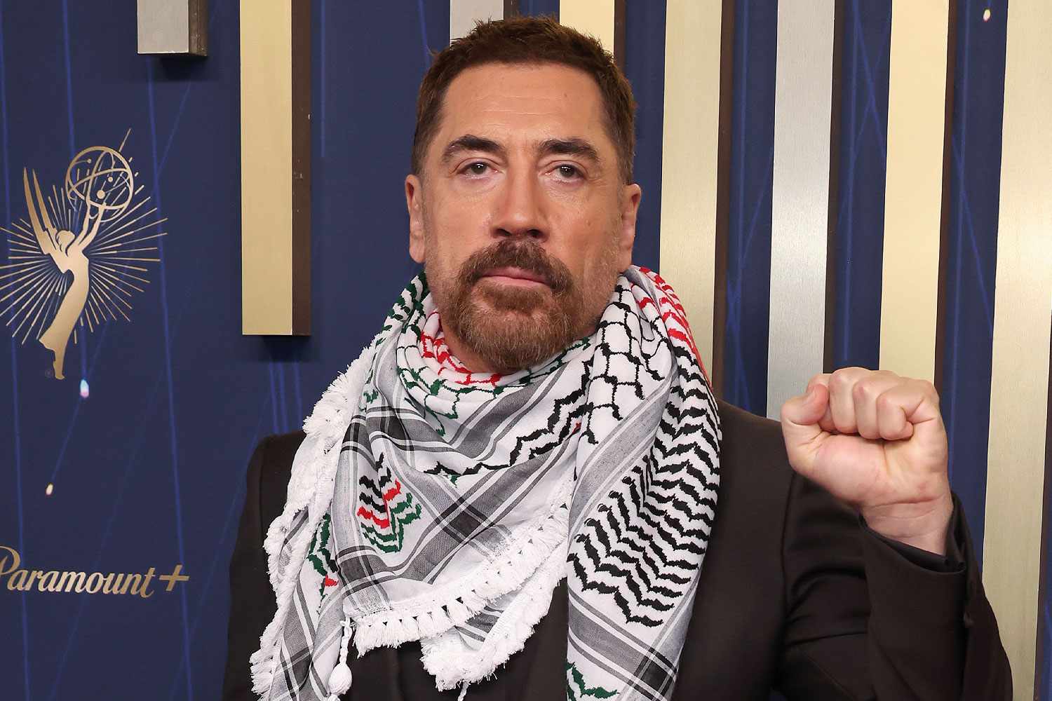 Javier Bardem says he cannot work with anybody who ‘justifies or helps the genocide’ in Gaza on Emmys pink carpet