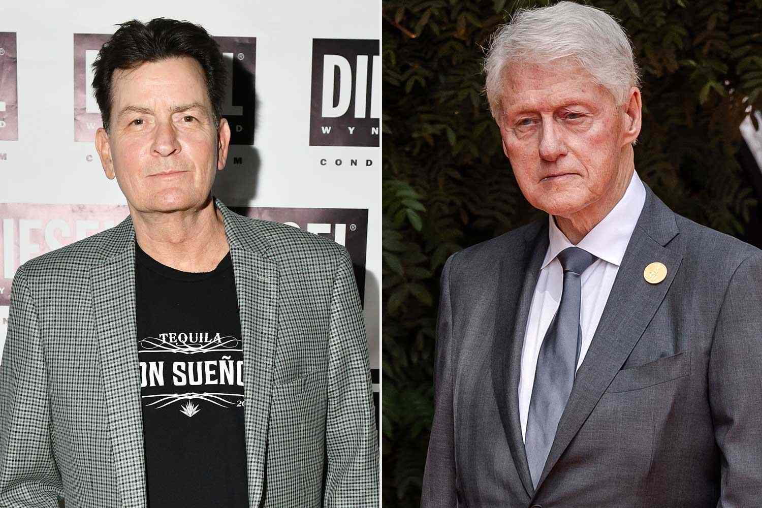 Charlie Sheen claims Invoice Clinton tried to hit on his girlfriend within the Nineteen Eighties