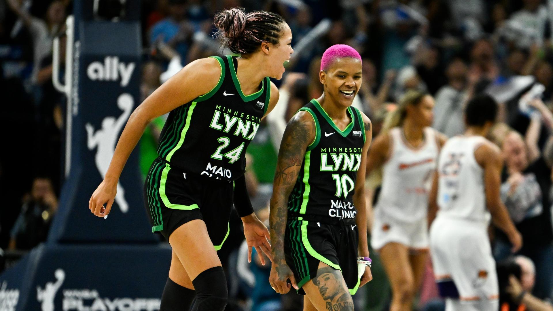 WNBA playoff schedule: Fever, Lynx take 1-0 leads in semifinals