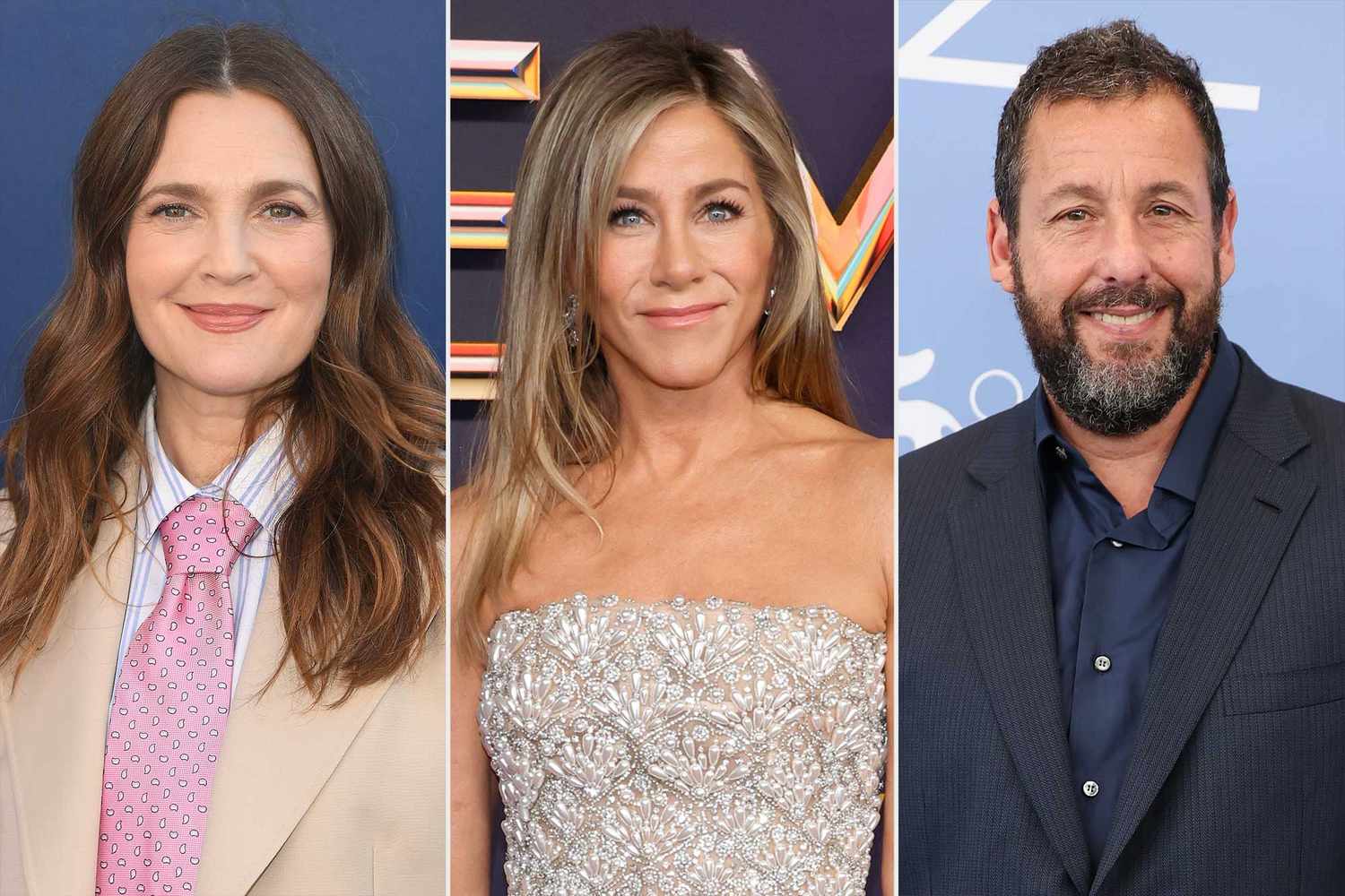 Drew Barrymore desires to remake “Loss of life Turns into Her ”with Jennifer Aniston and Adam Sandler