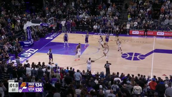 Markkanen 1st Jazz participant to high 50 since Malone