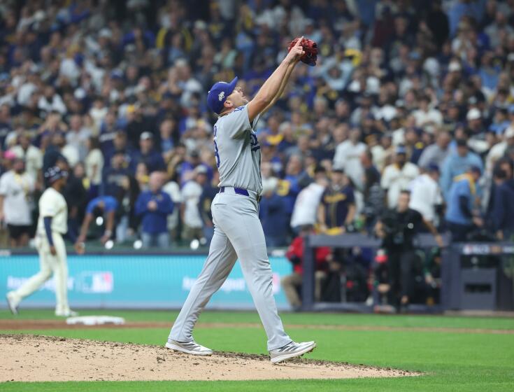 It took some luck, however good issues lastly occur to Dodgers’ Blake Treinen