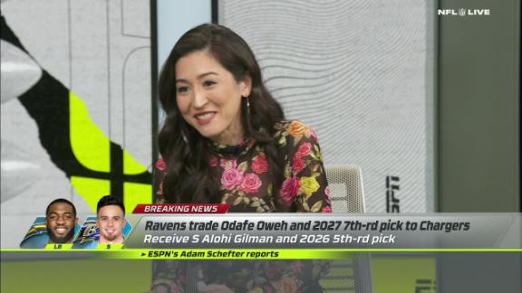 Ravens shake up D, commerce Oweh for Bolts’ Gilman