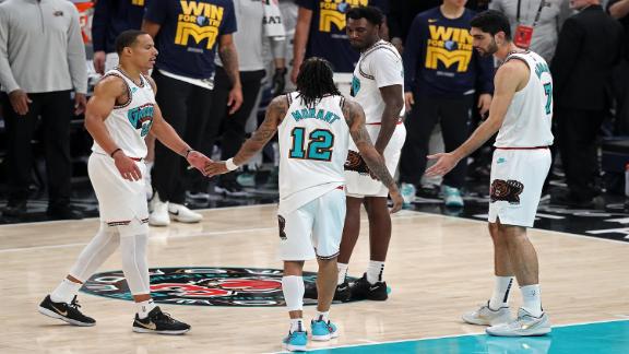 Griz star Morant week to week with ankle sprain