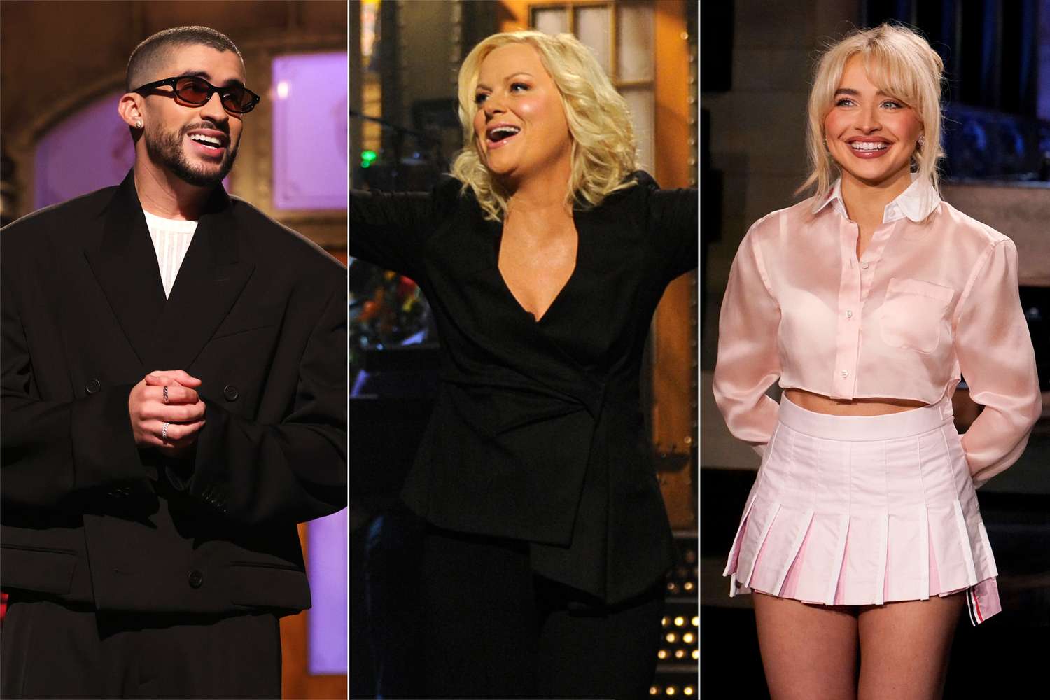 Each “SNL” season 51 host and musical visitor: Dangerous Bunny, Amy Poehler, extra