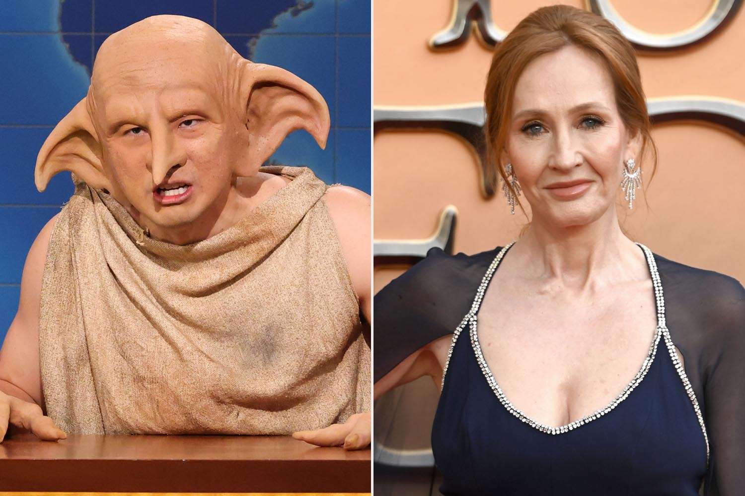 “SNL”’s Bowen Yang takes on J.K. Rowling’s anti-trans remarks as Dobby the house elf — and loses his shirt