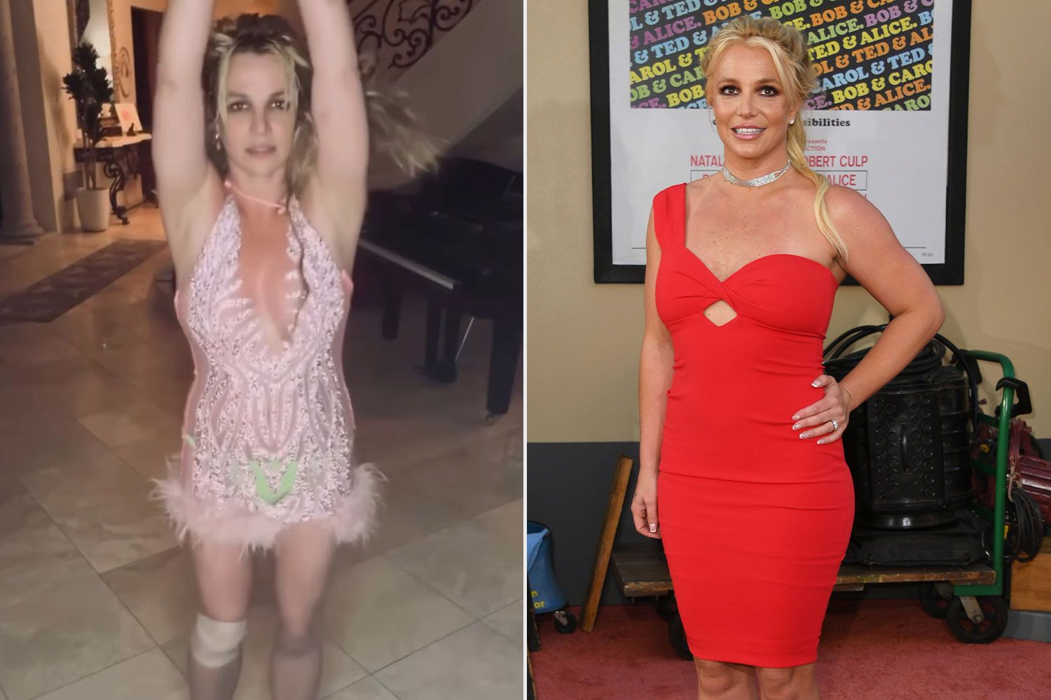 Britney Spears injures knee in fall down stairs: ‘It snaps out from time to time’