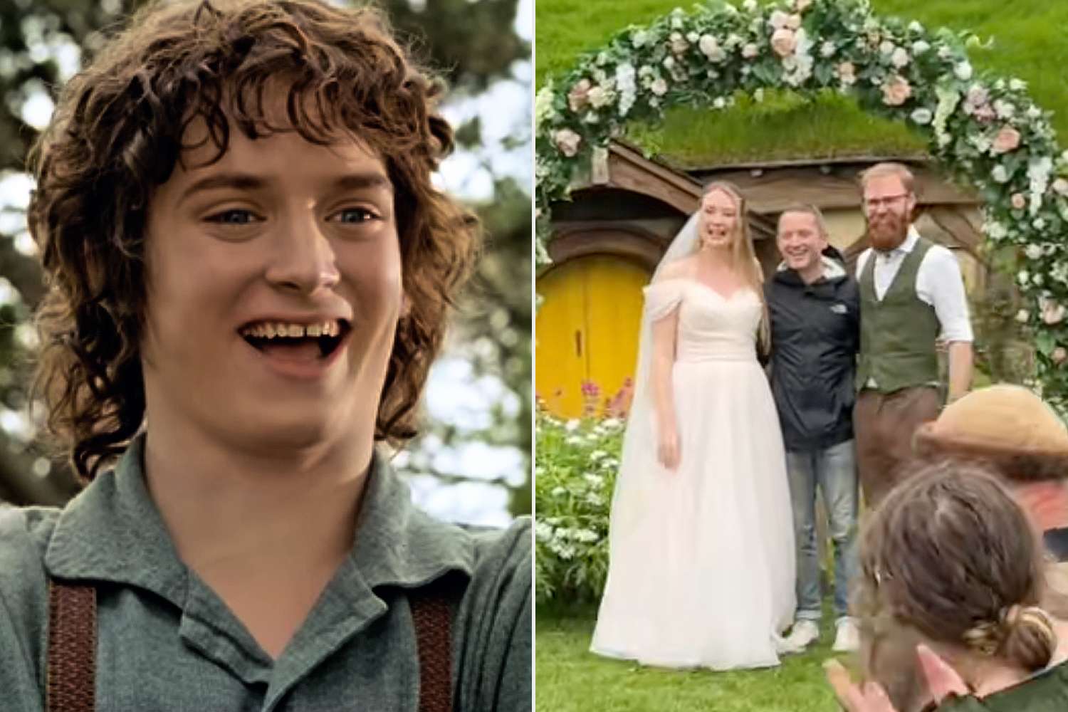 Elijah Wooden crashes “Lord of the Rings”-themed marriage ceremony held on the Shire: ‘Oh my God’