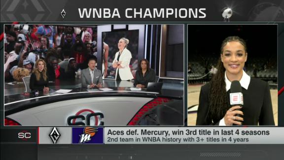 The three stars who made the Aces three-time WNBA champs