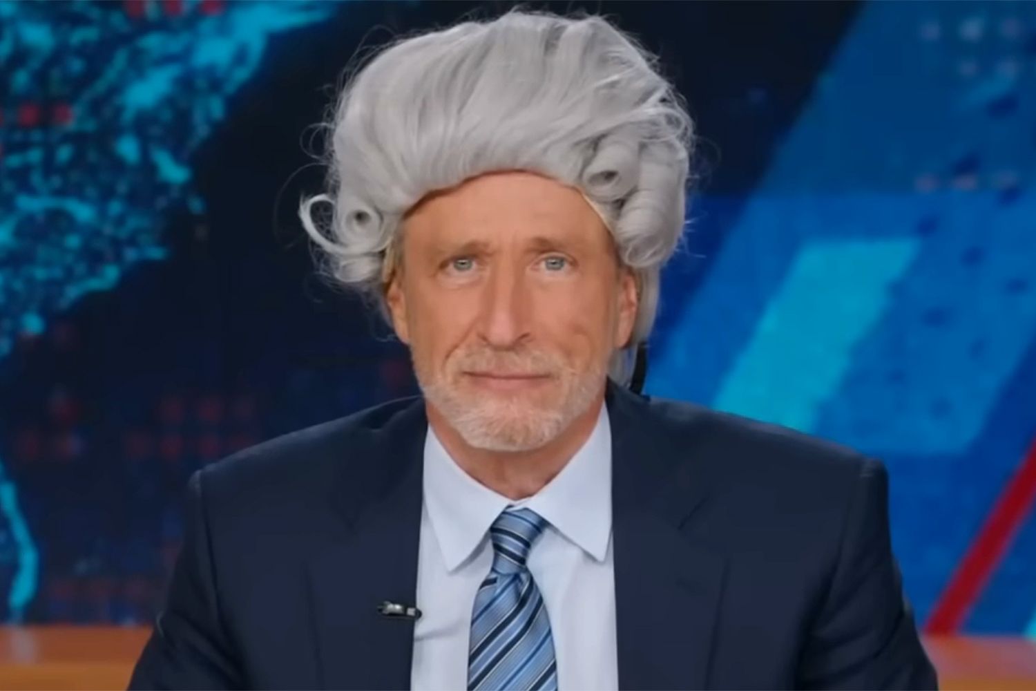 Donald Trump is the ‘imitation crab of kings,’ Jon Stewart says on “The Every day Present”
