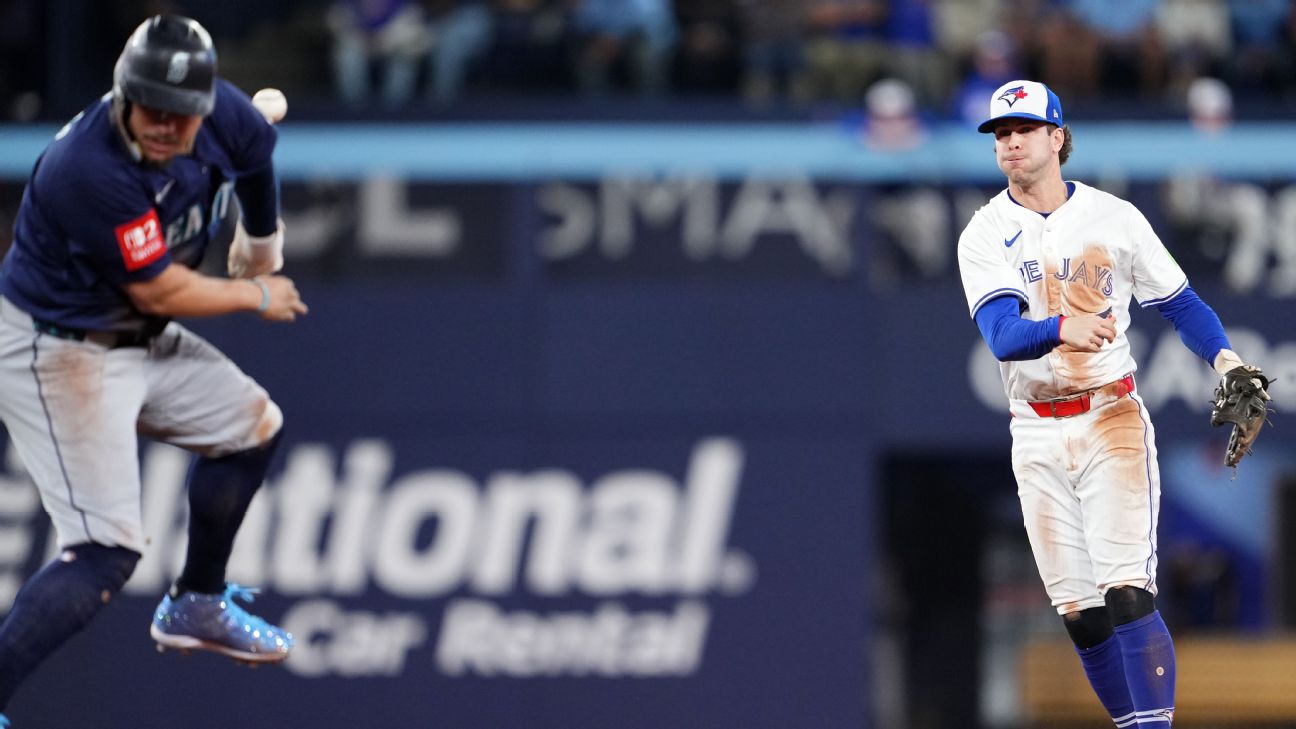 Comply with dwell: Blue Jays reply, reap the benefits of lead-off stroll to even rating with Mariners