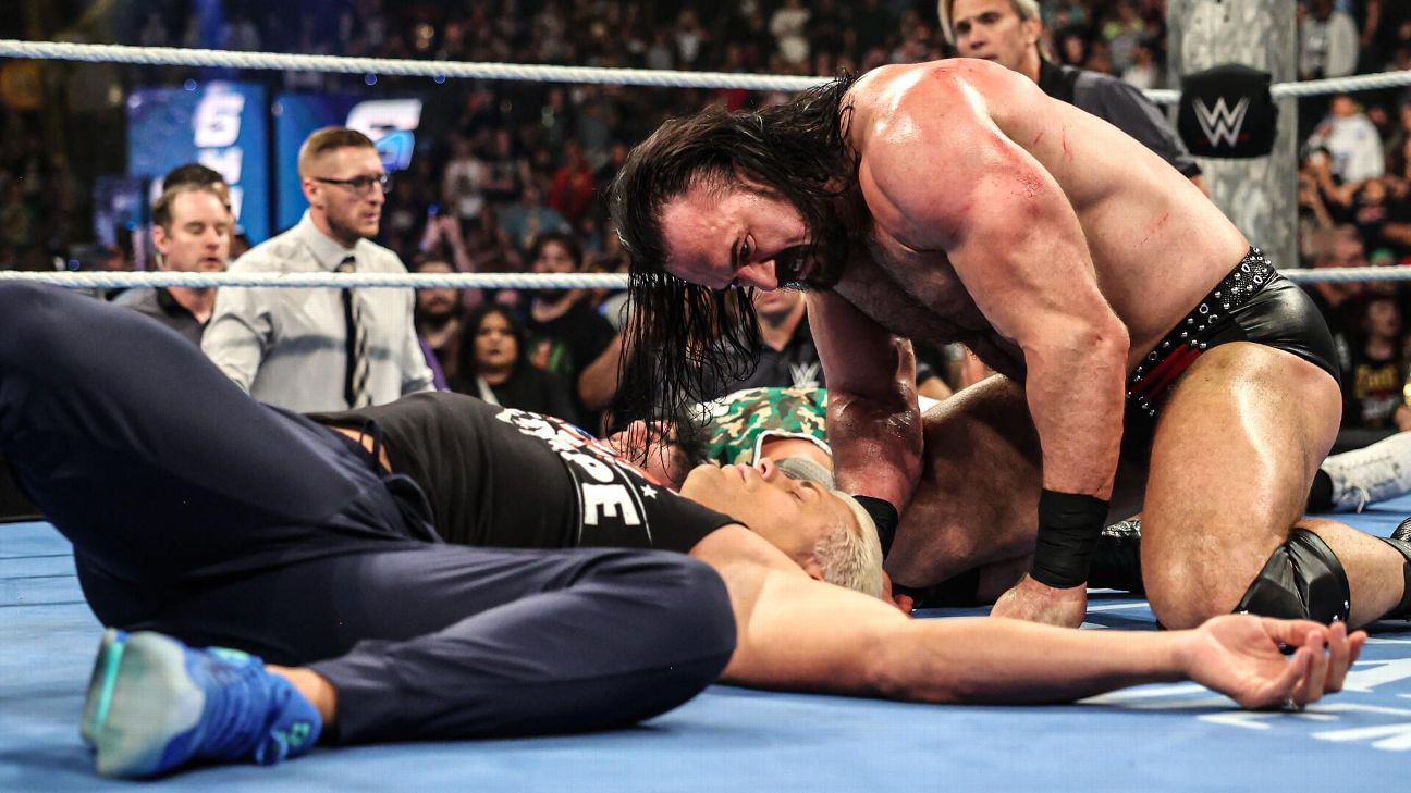 WWE ‘SmackDown’ highlights: McIntyre heats up title match towards Rhodes