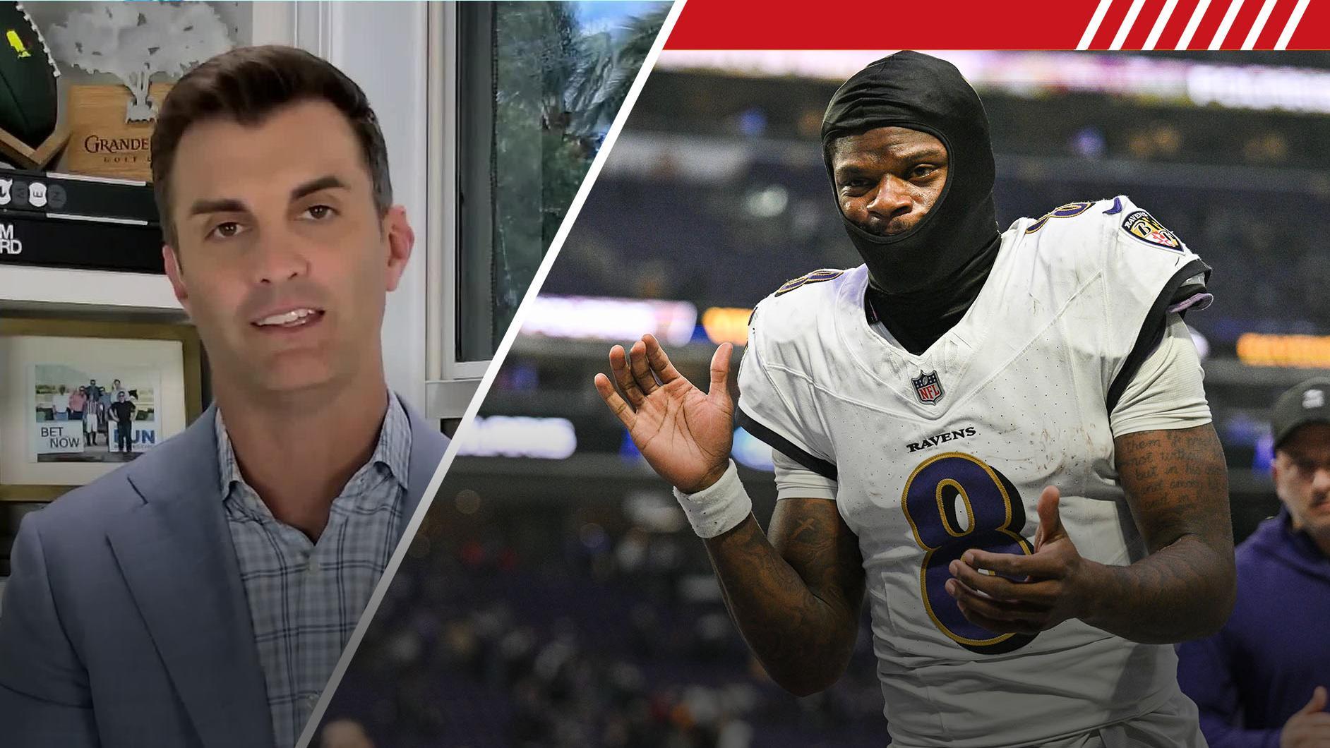 Lamar (knee) practices, eyes begin vs. Browns