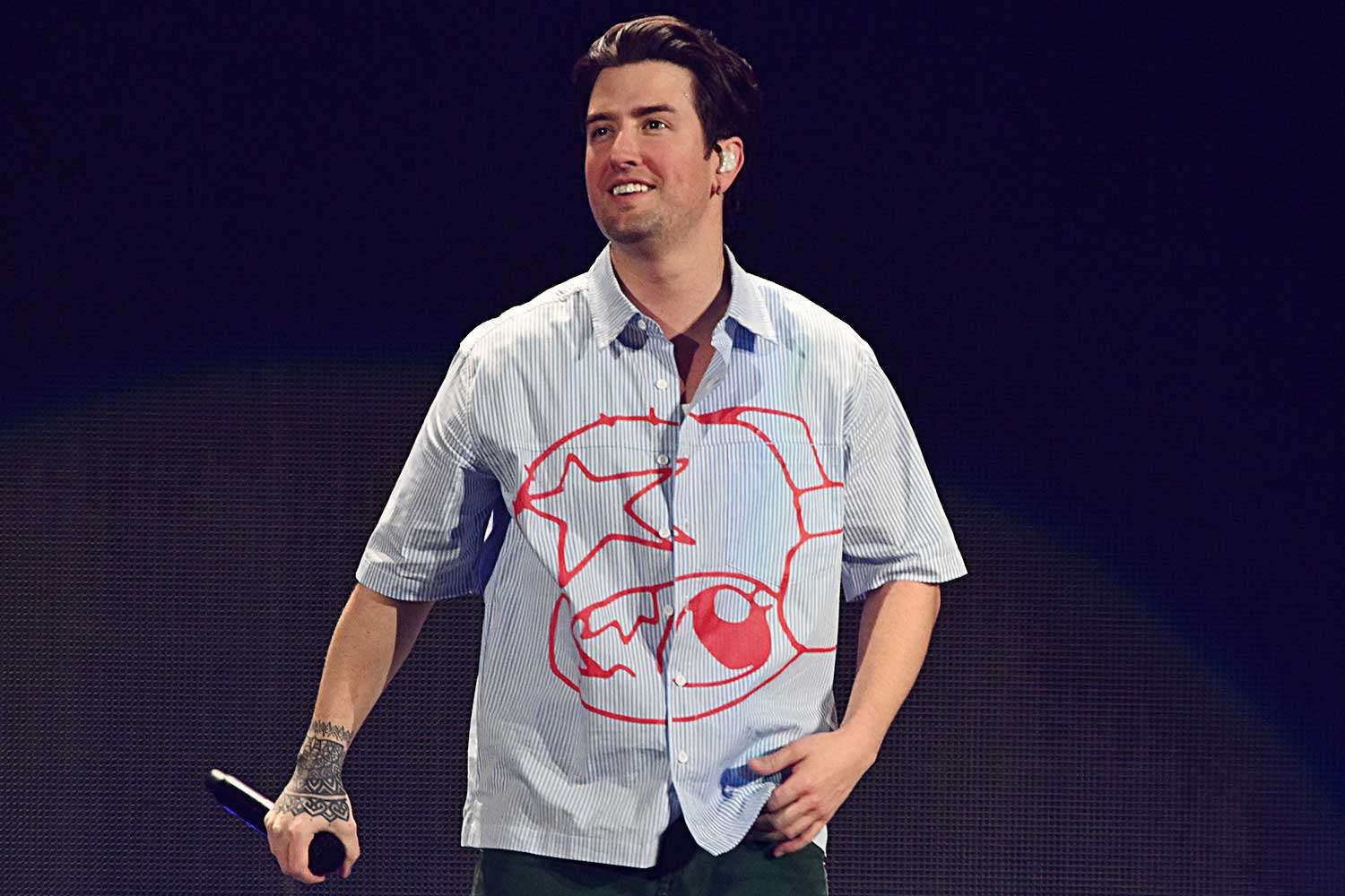 Huge Time Rush singer Logan Henderson hospitalized after struggling bloody damage on stage