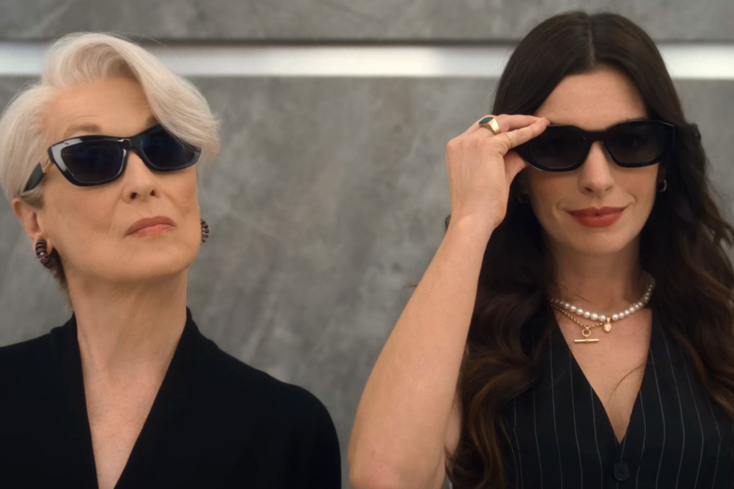 Hell on heels! Meryl Streep, Anne Hathaway reunite in first “Satan Wears Prada 2” footage