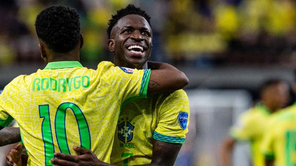 Away from the pressures of Madrid, can Vinícius discover a spark enjoying for Brazil?