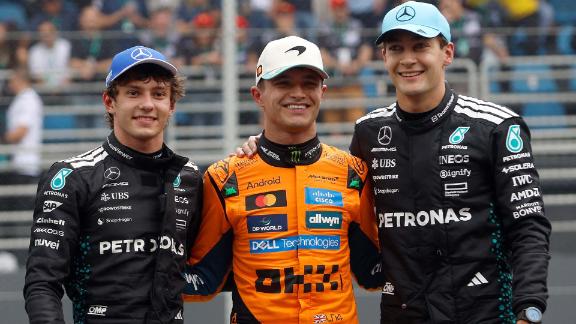 Norris wins dash, extends lead as Piastri crashes