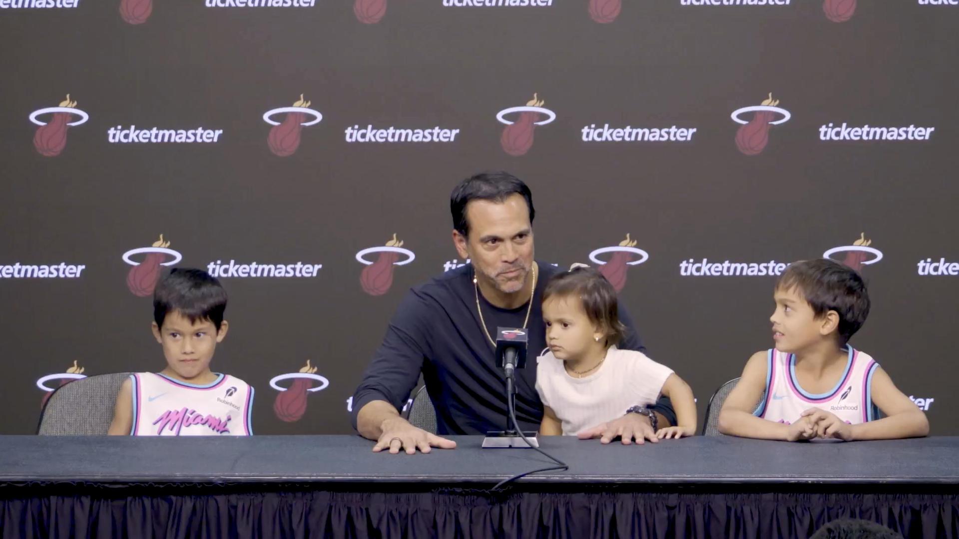 Spoelstra grateful for assist after hearth ravages house