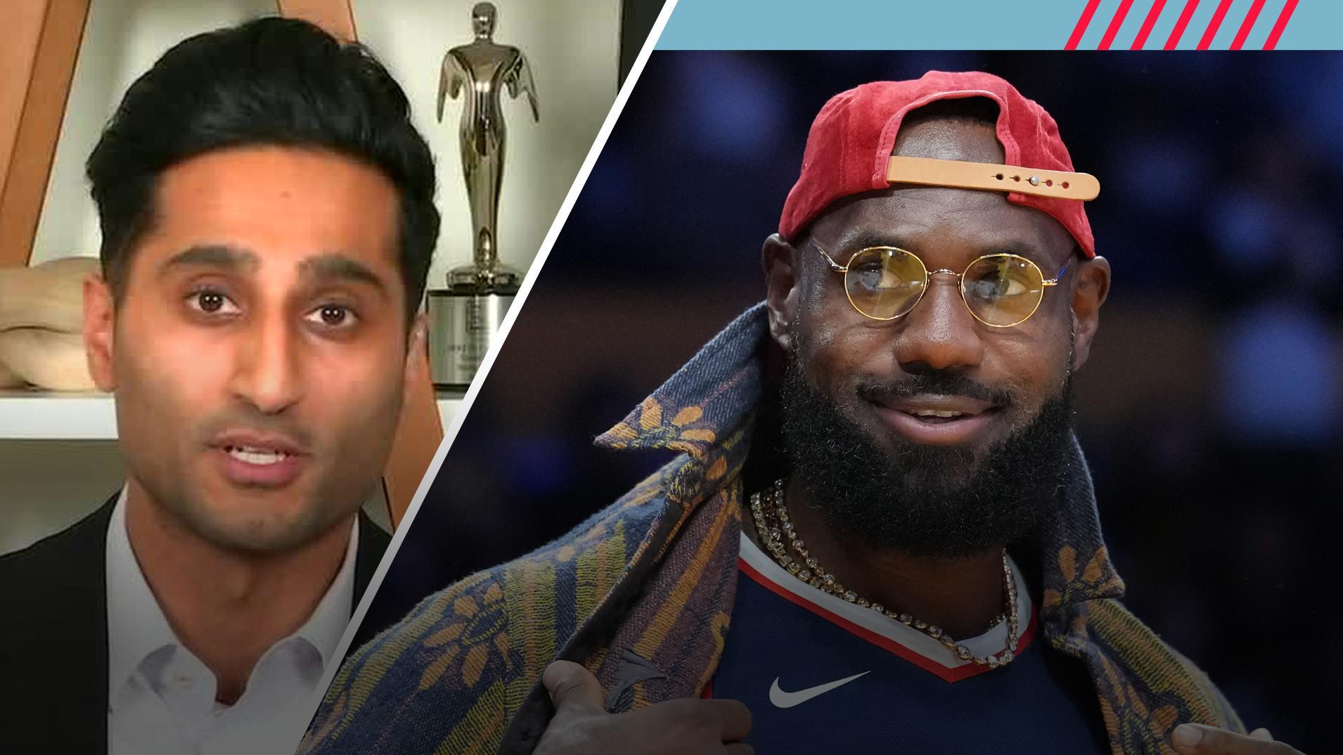 LeBron (sciatica) practices with G-League workforce