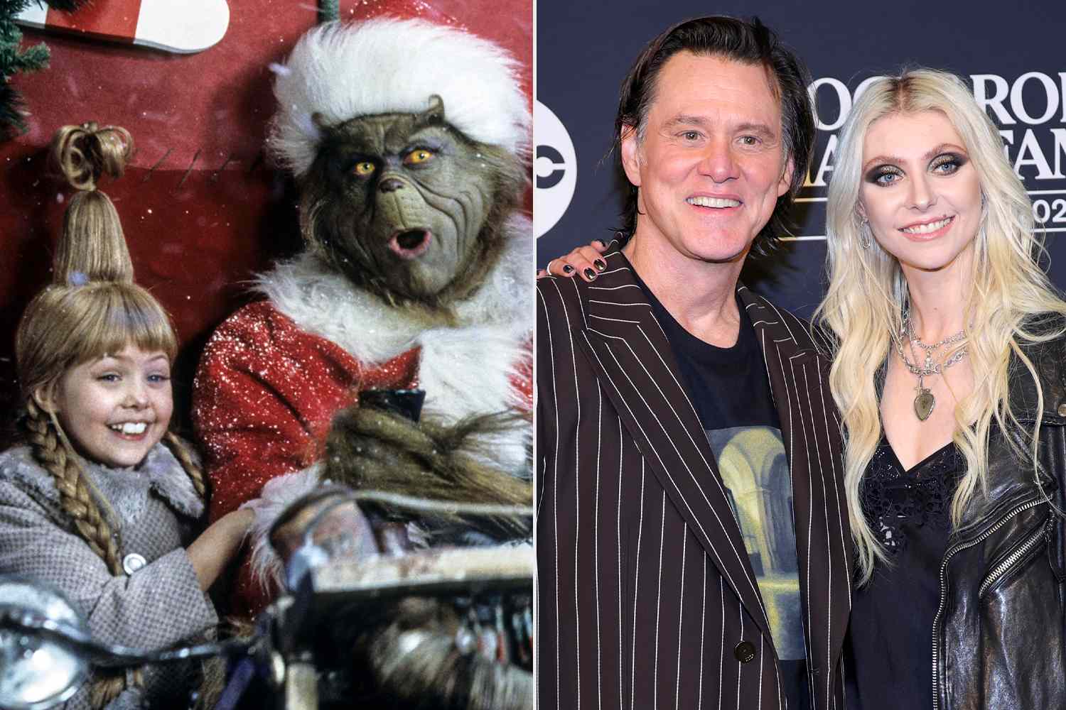 “The Grinch”’s Jim Carrey and Taylor Momsen reunite 25 years later to induct Soundgarden into Rock & Roll Corridor of Fame