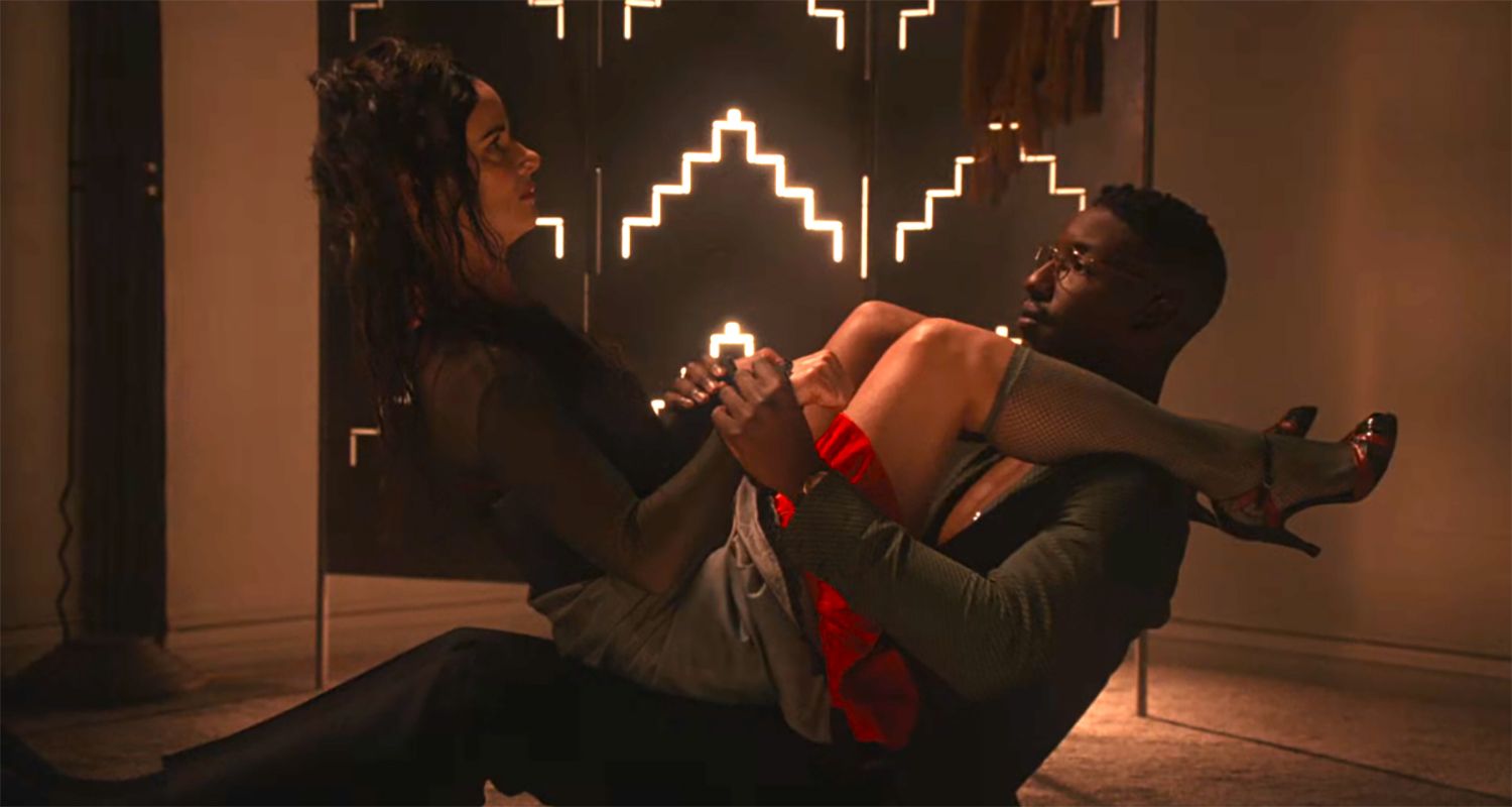 Juliette Lewis performs a chair (sure, a chair) in trailer for “By Design, ”narrated by Melanie Griffith (unique)