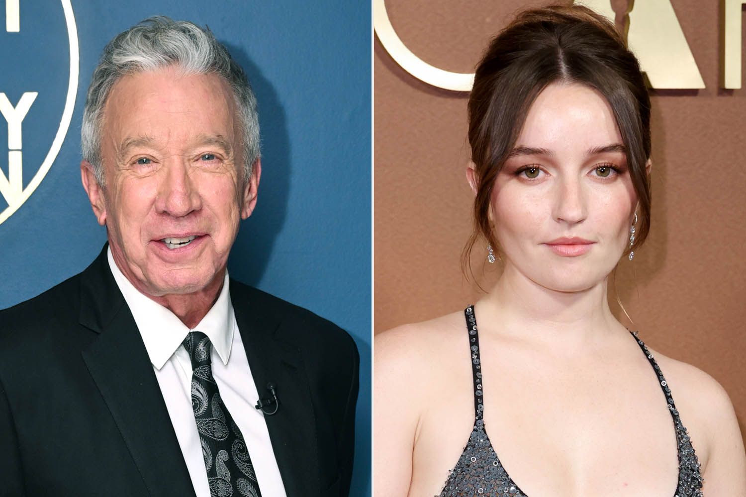 Kaitlyn Dever surprises former TV dad Tim Allen with “Final Man Standing” reunion on “Shifting Gears” set