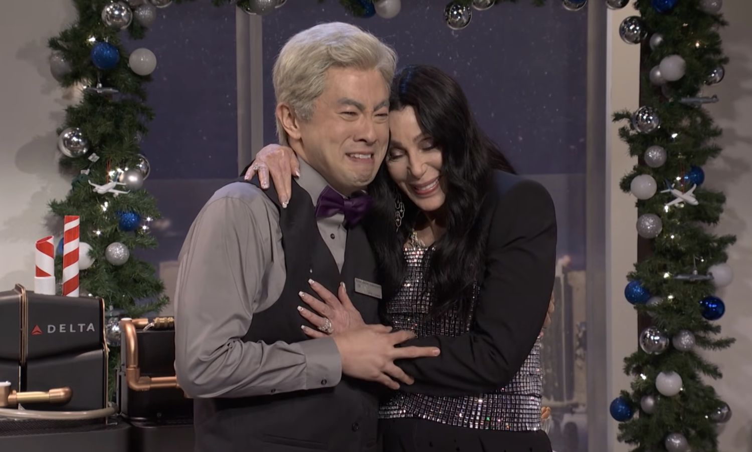 Bowen Yang bursts into tears in remaining “SNL ”episode as Cher comforts him