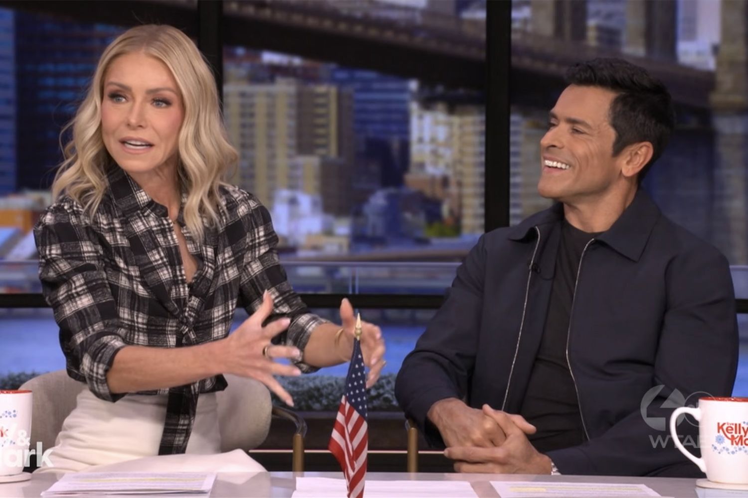 Kelly Ripa had ‘aggressive’ encounter with impolite man on airplane after he pulled ‘bizarre flex’ on her