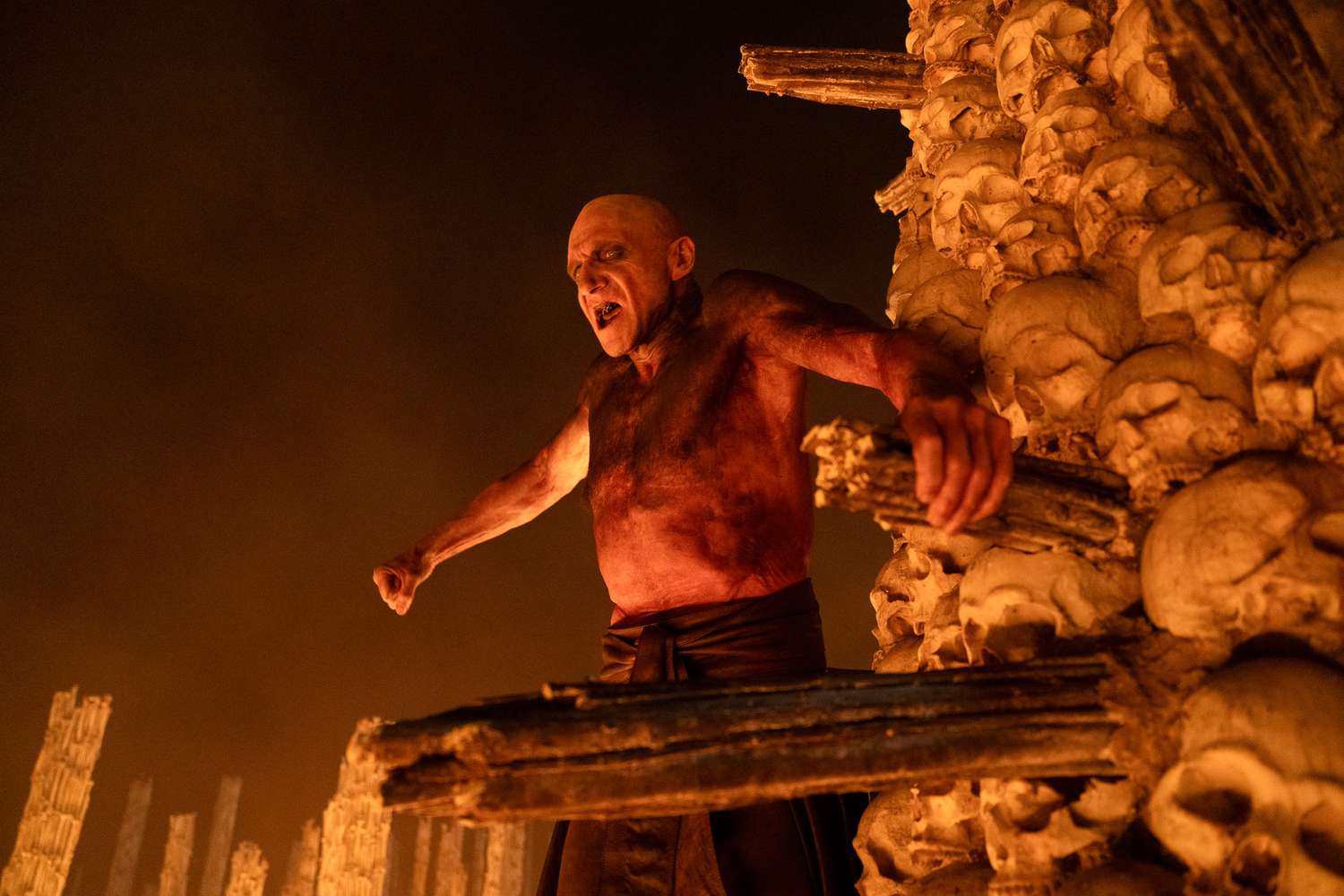 Inside “The Bone Temple”’s rip-roaring Iron Maiden spectacular and Ralph Fiennes’ lip sync for his life