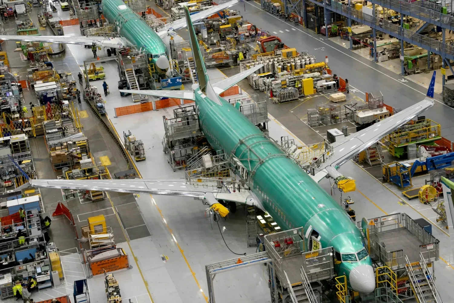 Boeing plans document 737 plane manufacturing ramp-up to 63 models monthly