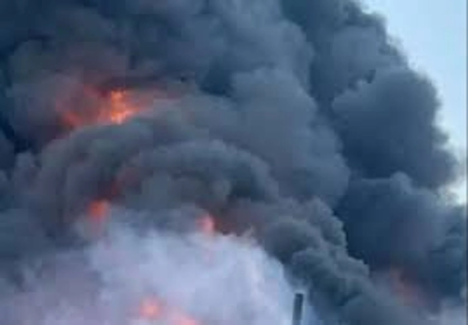 Russian troops attacked a fuel manufacturing facility in Kharkiv area in a single day