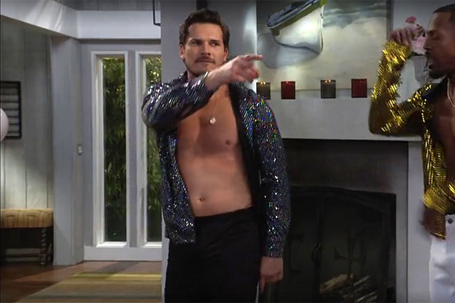 “DWTS ”professional Gleb Savchenko guest-stars on “The Daring and the Stunning ”in wild bachelorette social gathering scene