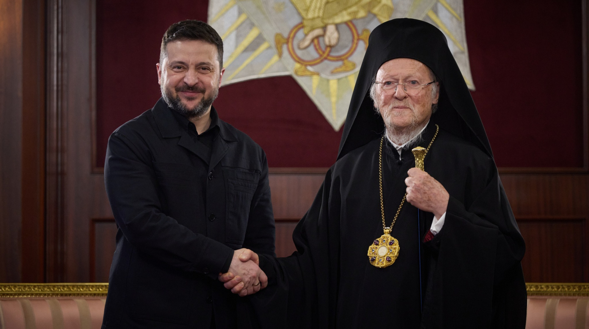 Zelenskyy discusses peace talks and church growth with Ecumenical Patriarch Bartholomew in Istanbul